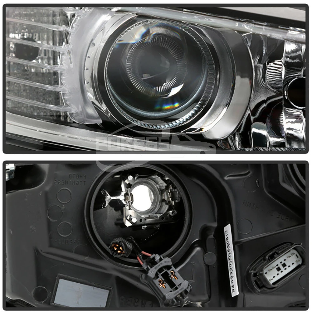 Car Headlight DS7Z13008A DS7313W029CD Right Black Headlight for Ford M... — 4