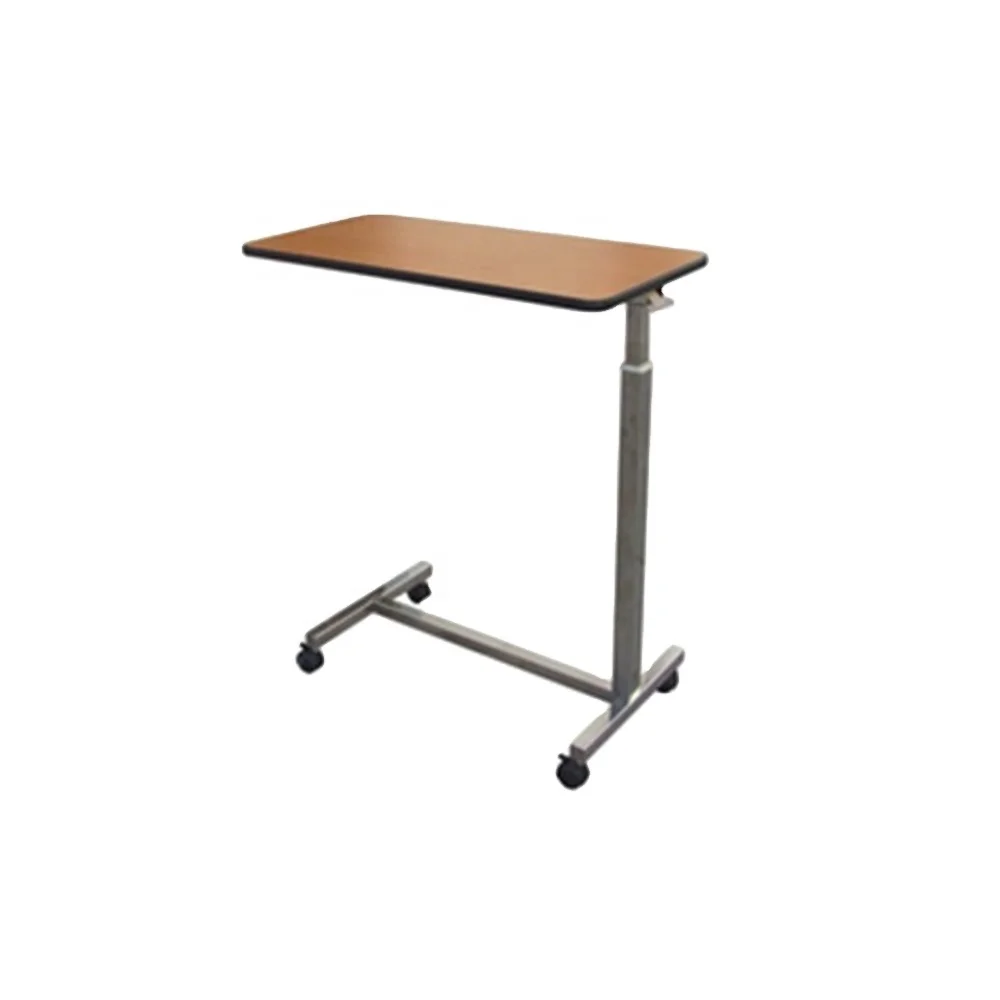 Hospital Bedside Table Height Adjustable Desk Medical Overbed Table Buy Rolling Bed Table