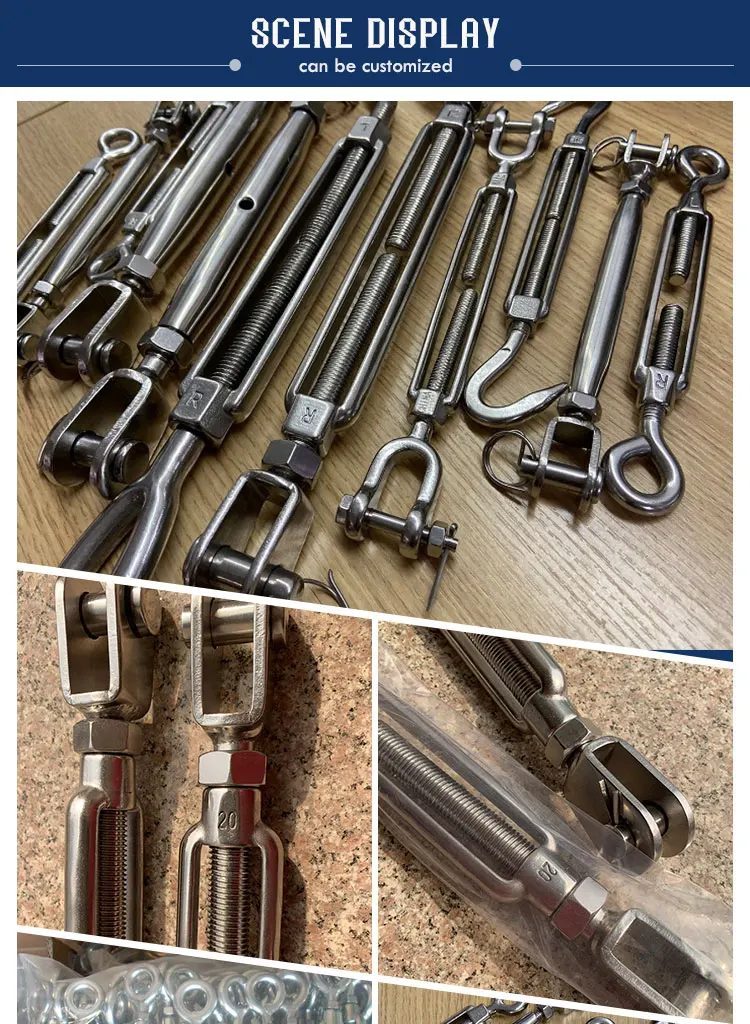 Container Lashing Titanium High Tensile Ss Open Body Stainless