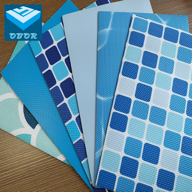 OBOR PVC Swimming Pool Liner 1.0mm 1.5mm Pond Liner Membrane Price for Swimming Pool and Pond