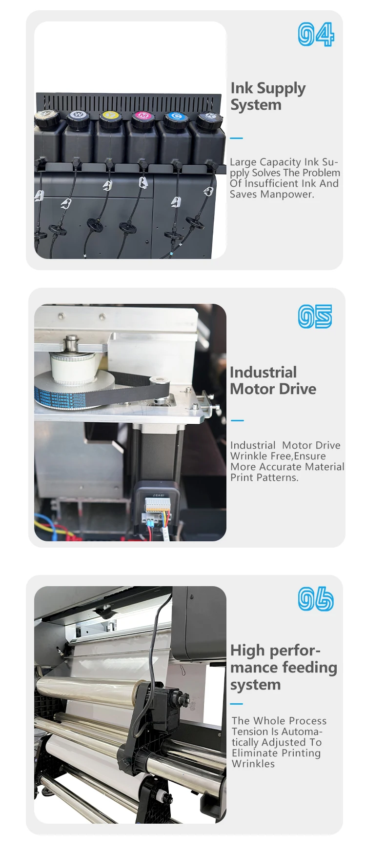 30cm All In One Uv Dtf Film Printer A3 Size Uv With 3 Pcs F1080a1 For ...