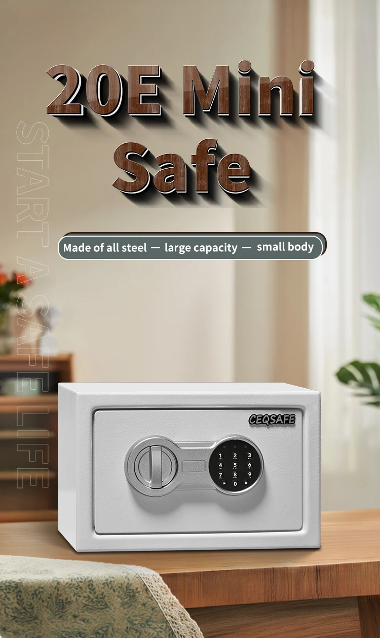 CEQSAFE Small Office and Home Security Money Electronic Digital Safe Box factory