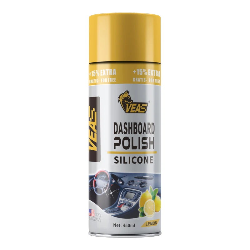 450ml Car Care Custom Logo Protective Coating Leather Polish Cockpit Shine Detailer Dashboard Wax Dashboard Polish for Car