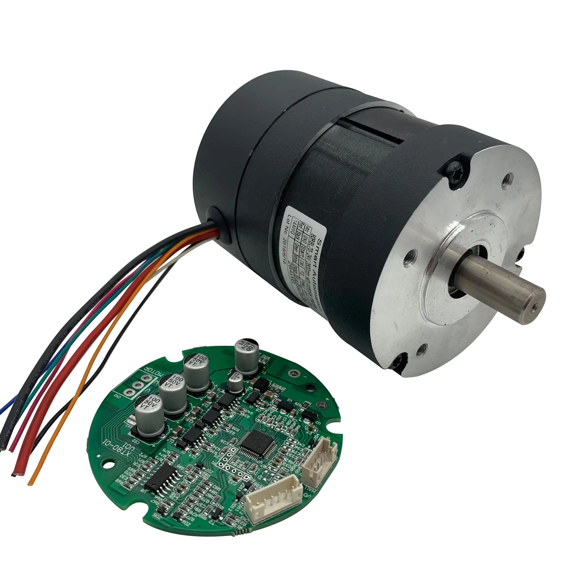 Custom 12v 18v 22v 24v BLDC Brushless Dc Fan Motor for Ventilation and Cooling Fans Blowers 50w 100w 200w to 500w 800w