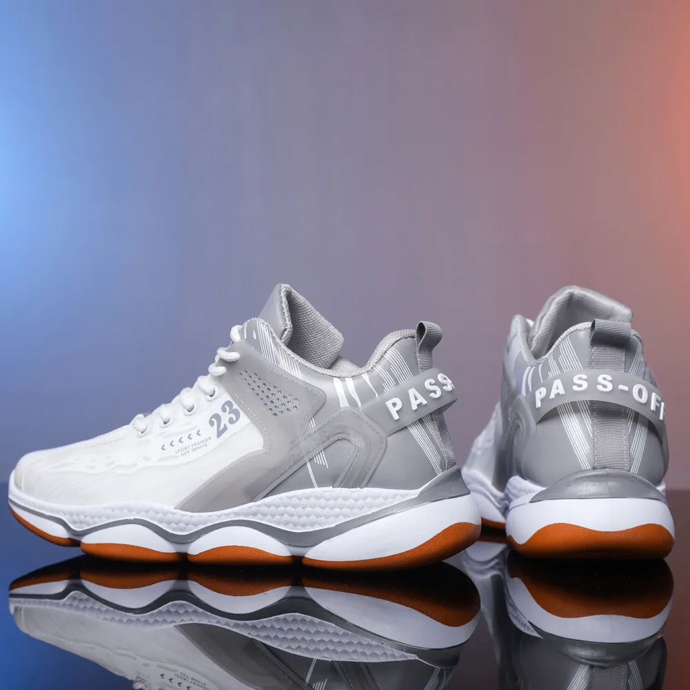 Men's casual sports shoes versatile student running shoes wholesale basketball shoes