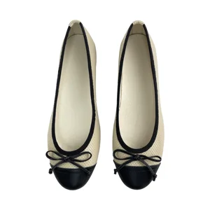 New Fashion Design Shoes for Women Customize Genuine  Leather Flats Shoes