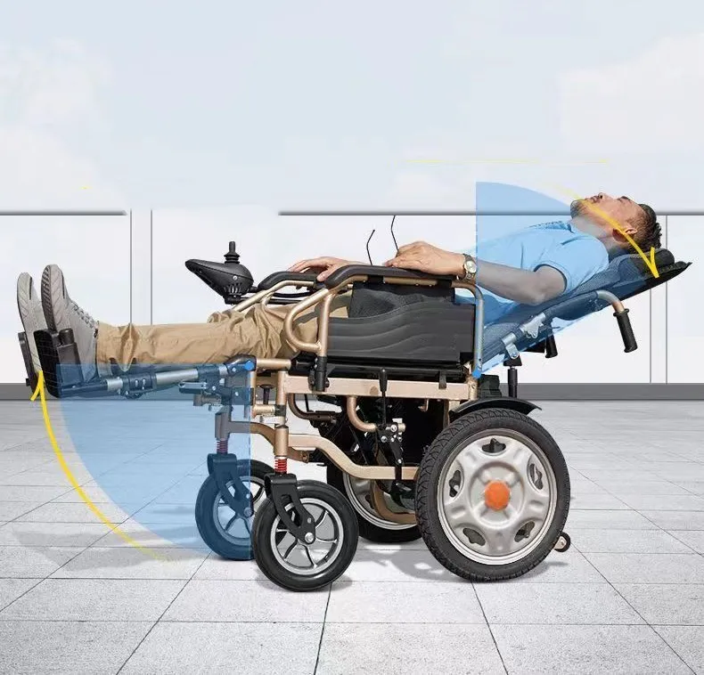 Deep Seat Electric Wheelchair For Overweight People High Quality Large