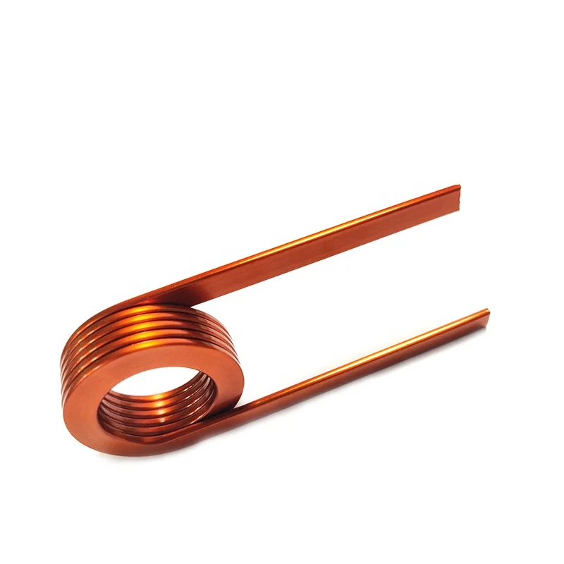 Эмалированная медная проволока по индивидуальному заказу полая Изолированная электрическая Индуктивная катушка индукционной обмотки для электронного