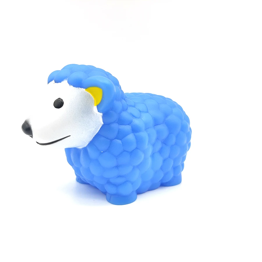 Dongguan производятся плавающие животные пластиковые овцы детские игрушки для воды детей Игрушки ванны
