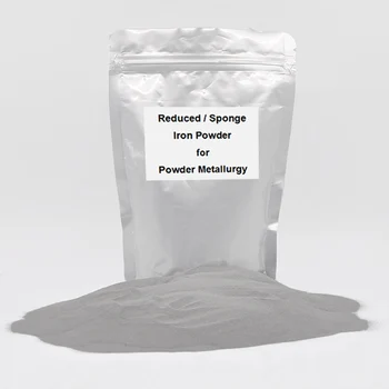 High Quality Atomized Reduced Sponge Steel Iron Powder For Powder Metallurgy Powder Sinter Metal Parts