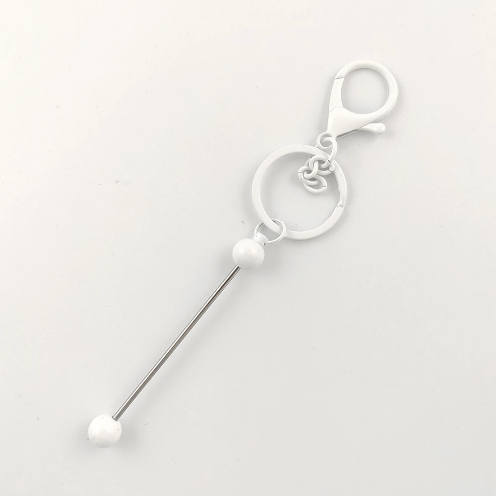YOKUSHI 3Pcs Beadable Keychain Bar Blank, DIY Jewelry Supplies Keychain  Clasps Beadable Keychain Bars for Beads DIY Keychain Making Supplies and