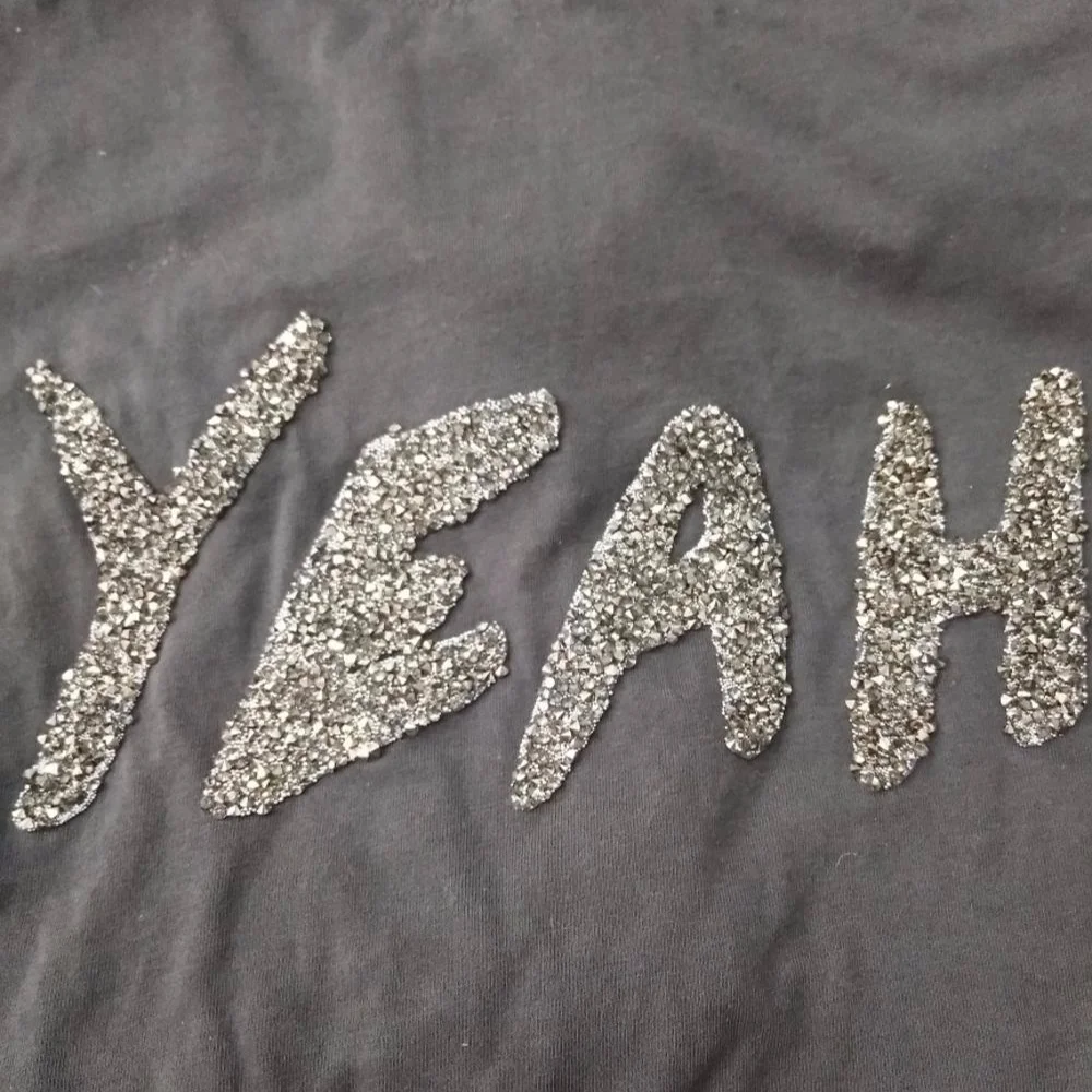 Caviar Beads Rhinestone Letters Hot-fix Technics Crystal Iron on Rhinestone Heat Transfer for T Shirt