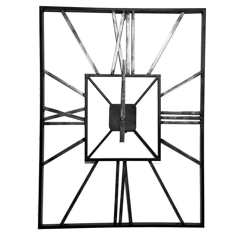 Большая Современная Гостиная серебряное зеркало декоративные круглые Настенные часы