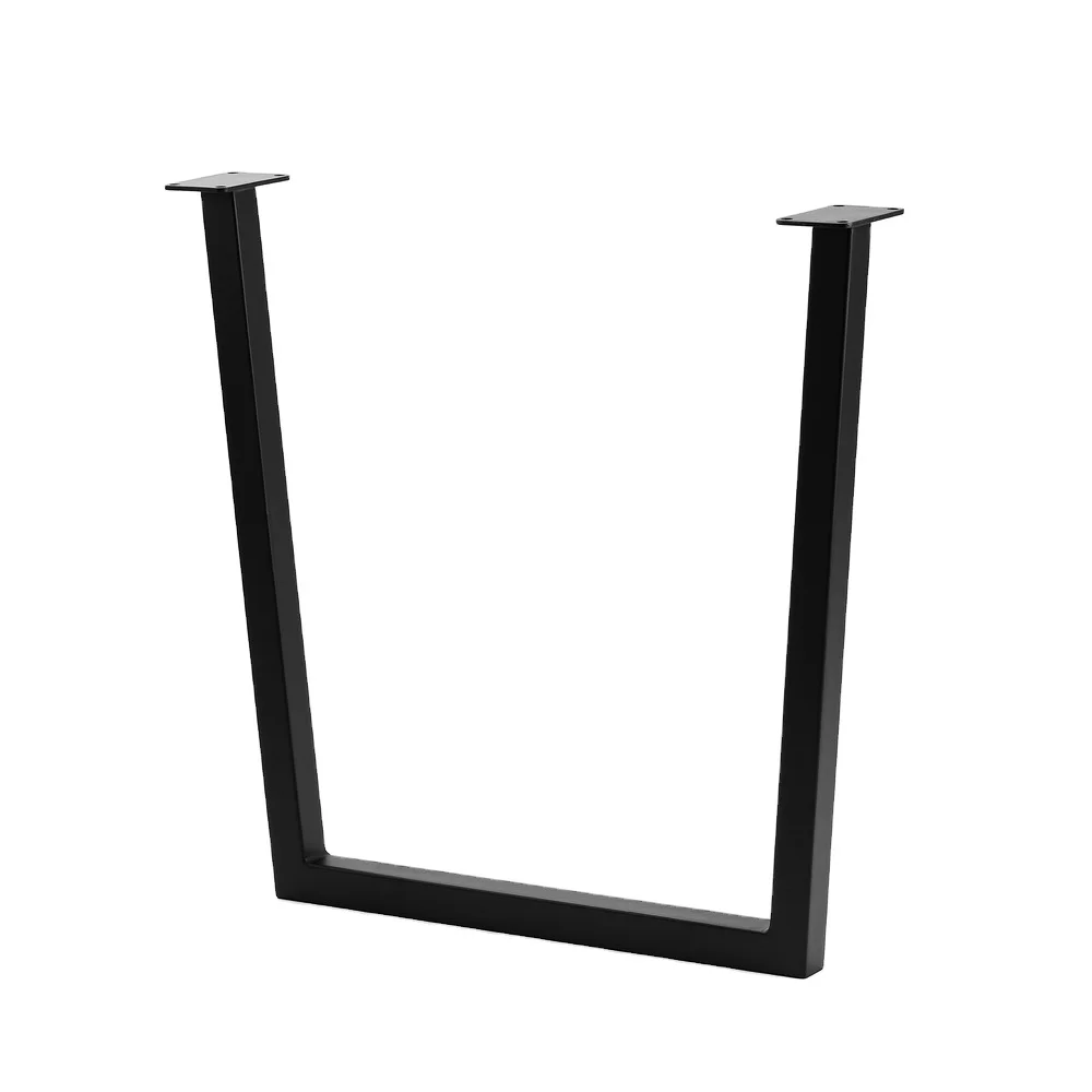 U Shape Coffee Table Leg Metal Cast Iron Chair Bench Legs