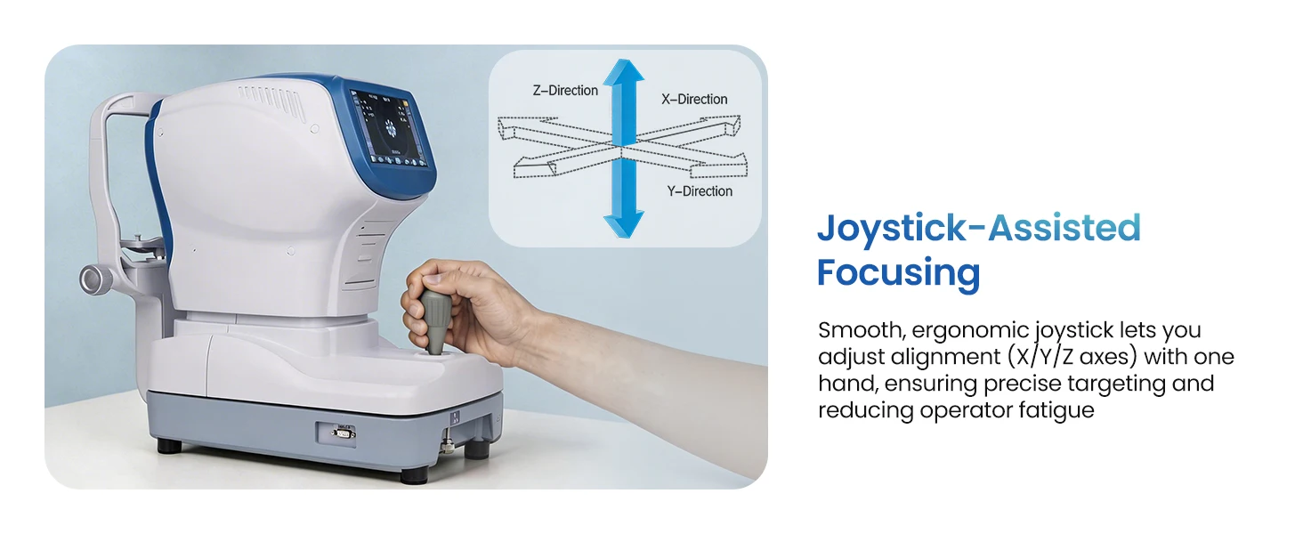 Rightway Optical Autorefractometer Portable Ophthalmic Manufacture FA-9500K Autorefractor Keratometer for Sale