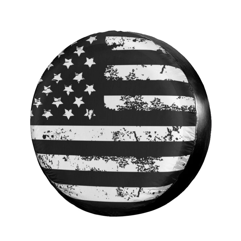 Longyang Customization Car Accessories American Flag Spare Tire Covers