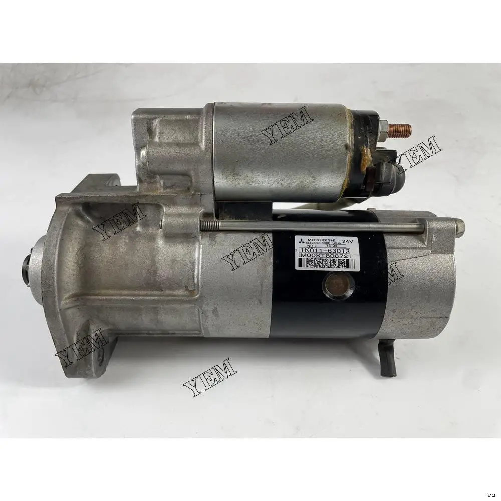 Starter Motor 1K011-63013 For Kubota V3800