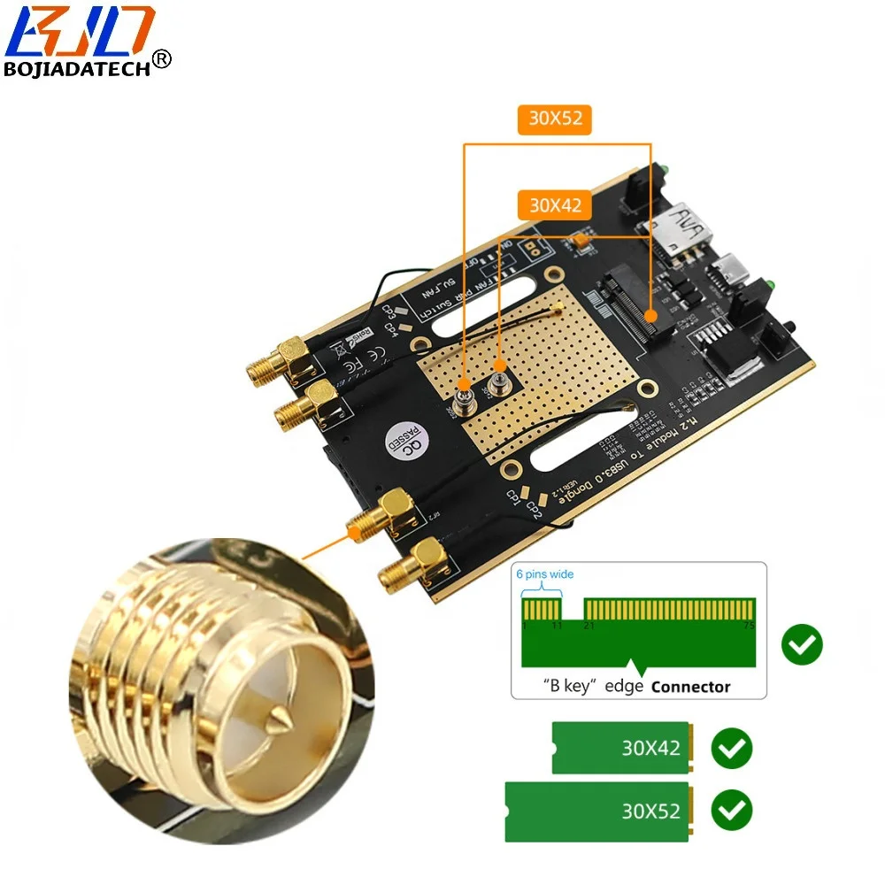 RM520n-GL 5G対応M.2 Key B WWANモジュールCPE RM520n-GL 5G対応M.2 Key B WWANモジュールCPE（5G M.2 から