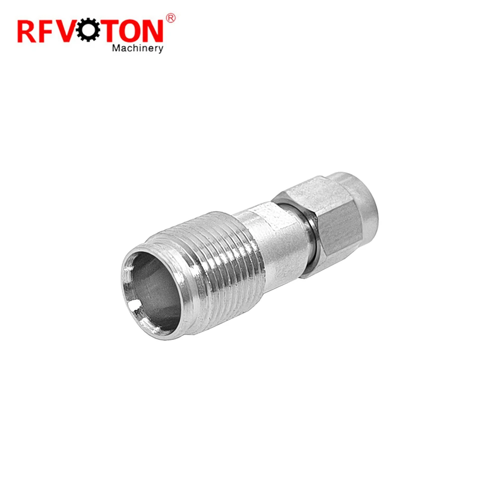 Factory Price  Adaptor Nex10 Female Jack to Sma Male Plug Coax Coaxial Straight Rf Adapter Brass Connector Rohs in Stock