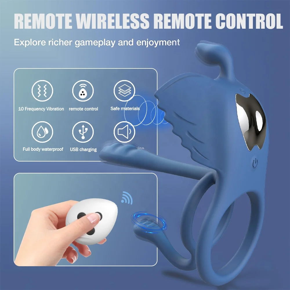 Male Sex Toy APP Remote Vibrator - Enhance Passion & Control Male Sex Toy APP Remote Vibrator - Enhance Passion & Control
