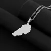 Steel polished necklace