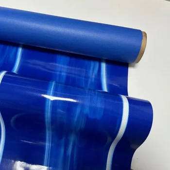 Iridescent Tarpaulin: Vivid Hues, Durable Build for Versatile Use"