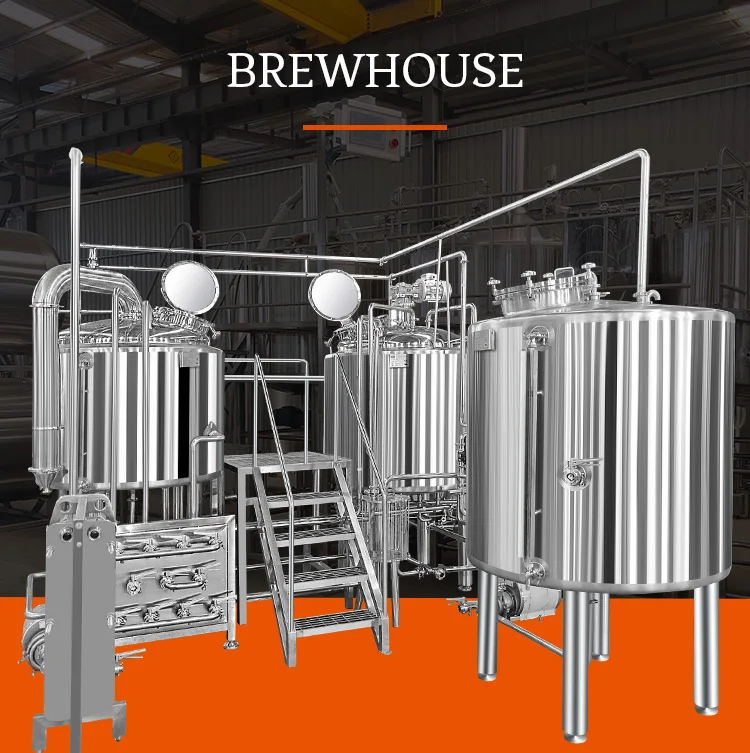 Industrial Brewery 500l Commercial Beer Brewing Equipment Craft Brewing ...