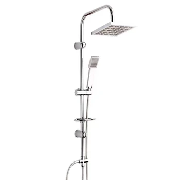 Shower Set New Bathroom Stainless Steel Shower Bar With Shower Heads And Hose
