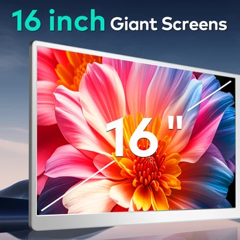 16インチ・トライスクリーン・ポータブルモニター、フルHD IPS、ビジネス用