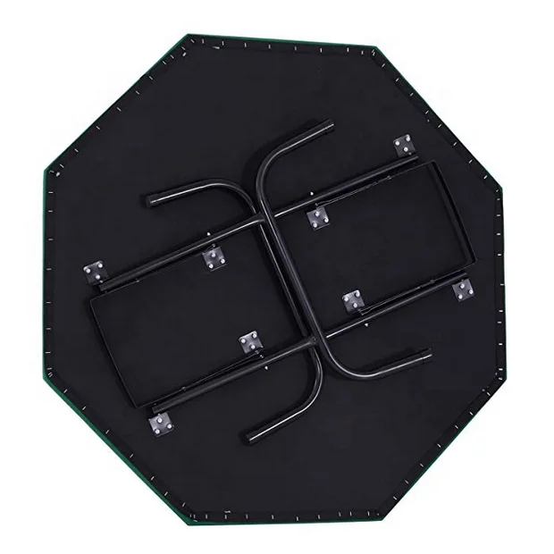 Восьмиугольный складной покерный стол с держателями для чашек 48 дюймов 8 человек