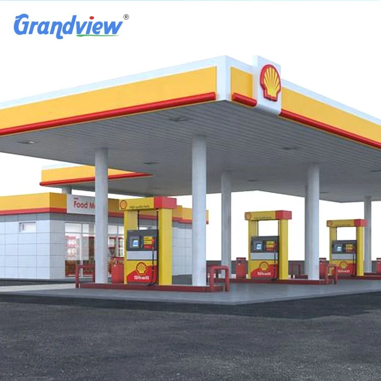 屋外照明看板装飾ガソリンスタンドキャノピーフェイシャル| Alibaba.com