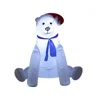3.5FT Inflatable Polar Bear Christmas Decor Bear