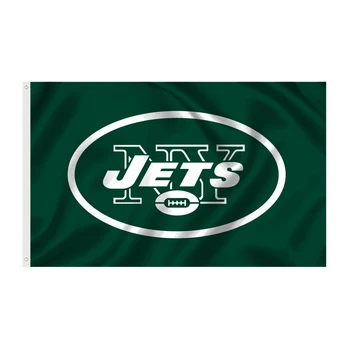 Football Nfl Flag Banner Polyester Jets Garden Flag Custom All Football ...