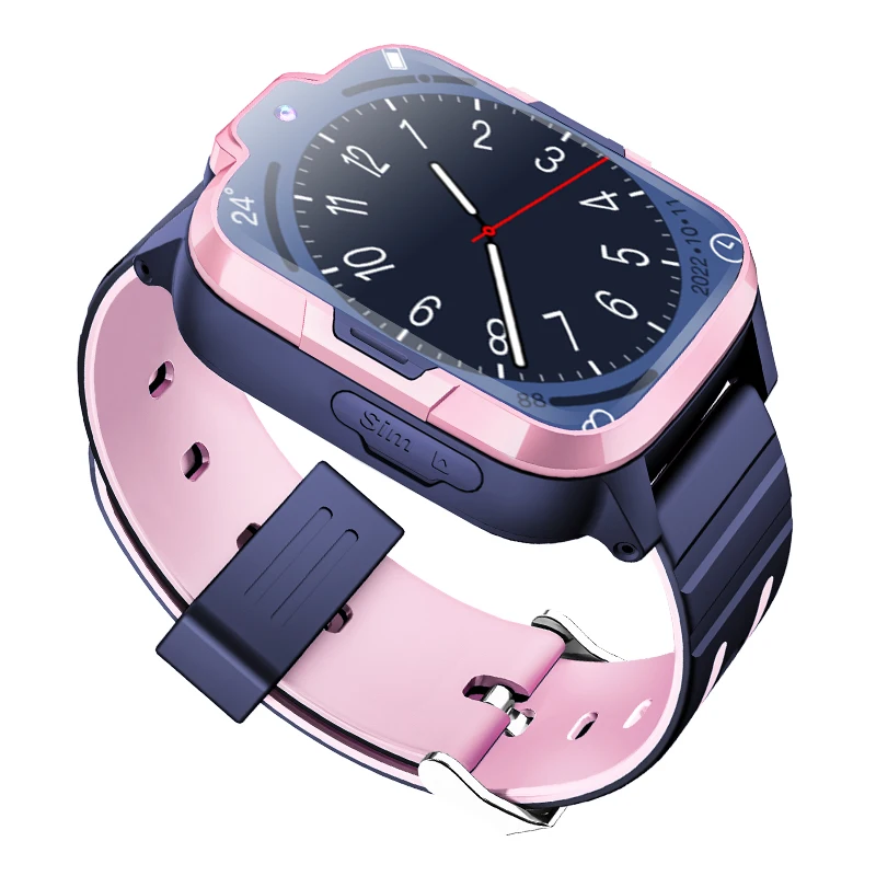 Y52 4G Kids Smart Watch with Touch Screen OLED Display GPS Enabled SOS Call Sports Mobile Watch for Boy Girl