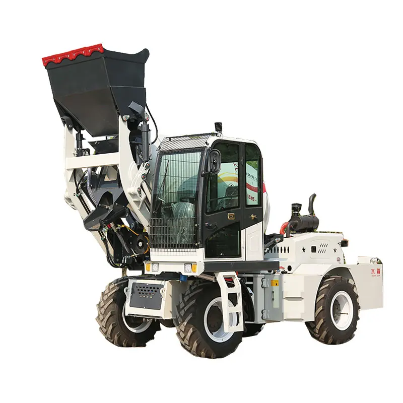 Самозагружающийся бетоносмеситель грузоподъемностью 2,5 м3