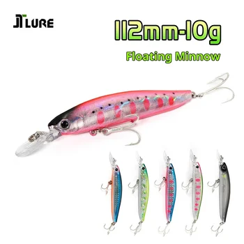 3D Spray Lure Full-Water-Column Vib ABS Artificial Hard Bait 112mm/10g Whole-Body Fish Scales Laser Reflective Without Hooks – Hard Lure – view 4