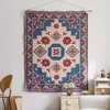 Fiori blu geometrici