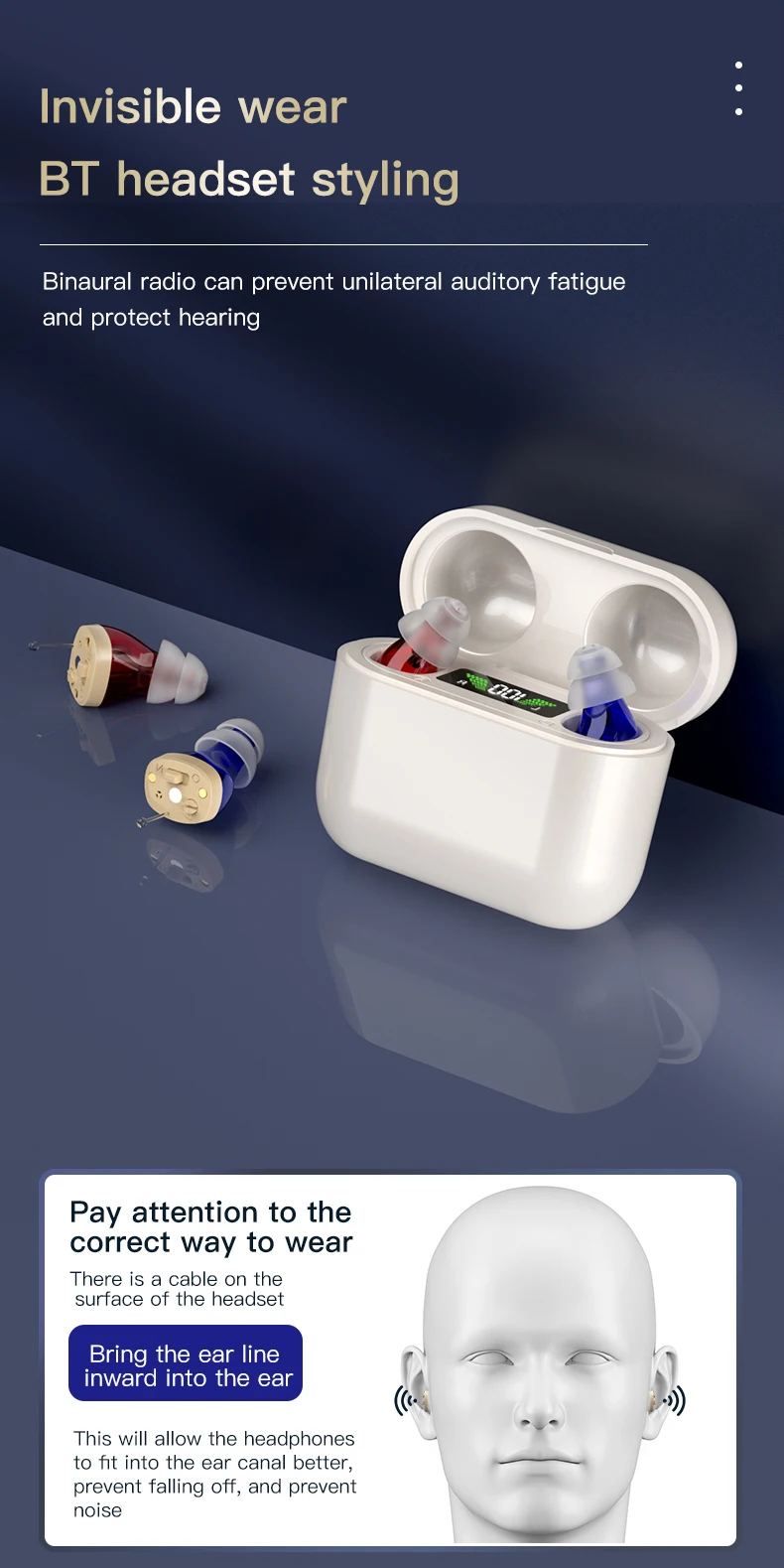 Otc Hearing Aids Manufacturer Sound Amplifier Invisible Hearing Aids