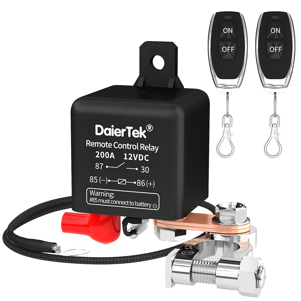remote battery disconnect switch 12v 200a