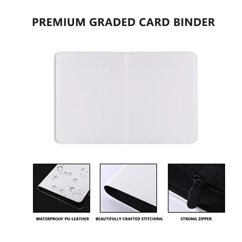 Graded Card Binder - Premium Trading Card Holder Graded Card Binder - Premium Trading Card Holder