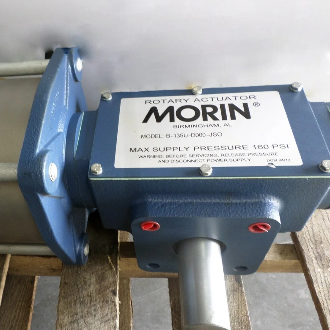 BIFFI MORIN B Series Double Acting Pneumatic Actuators Ductile Iron Stainless Steel Cylinders with Spring Return for Gas Media