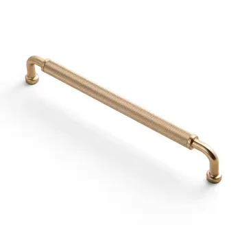 Goo-Ki 2301 Modern Rustic Vintage Cabinet Bar Pulls Hot Trend Knurled Zinc Alloy Drawer Handles Furniture Wardrobe Dresser