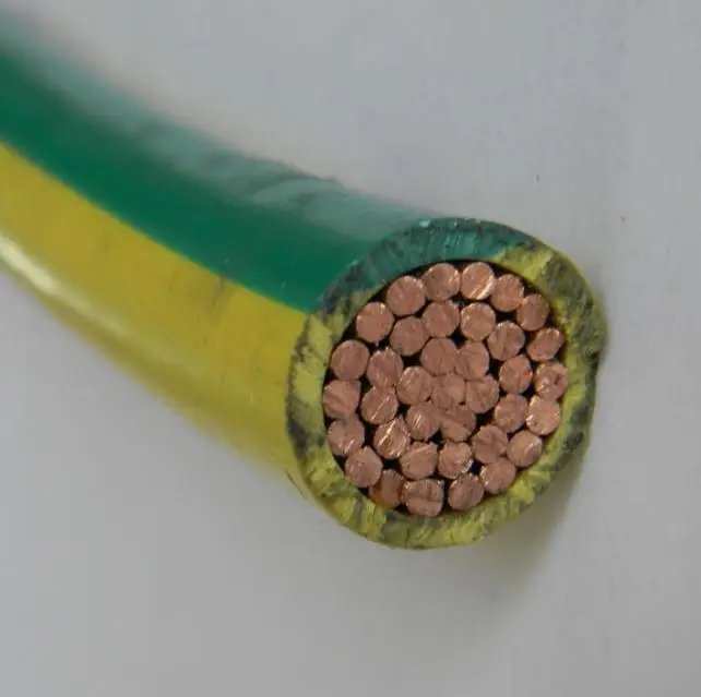 Competitive Price PVC Insulated 6 Mm2 Copper Wire Low Voltage 6 Mm2 for Construction in Nepal