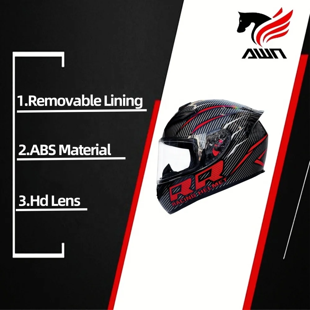 Customized Motorcycle Helmets for Adults Helmets for Winter Motorcycle  Helmet Approved Capacete Para Moto Motorbike Moto