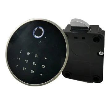 Biometric Keypad LED Digital Display Tuya App Gun Safe Electronic Safe Vault Lock