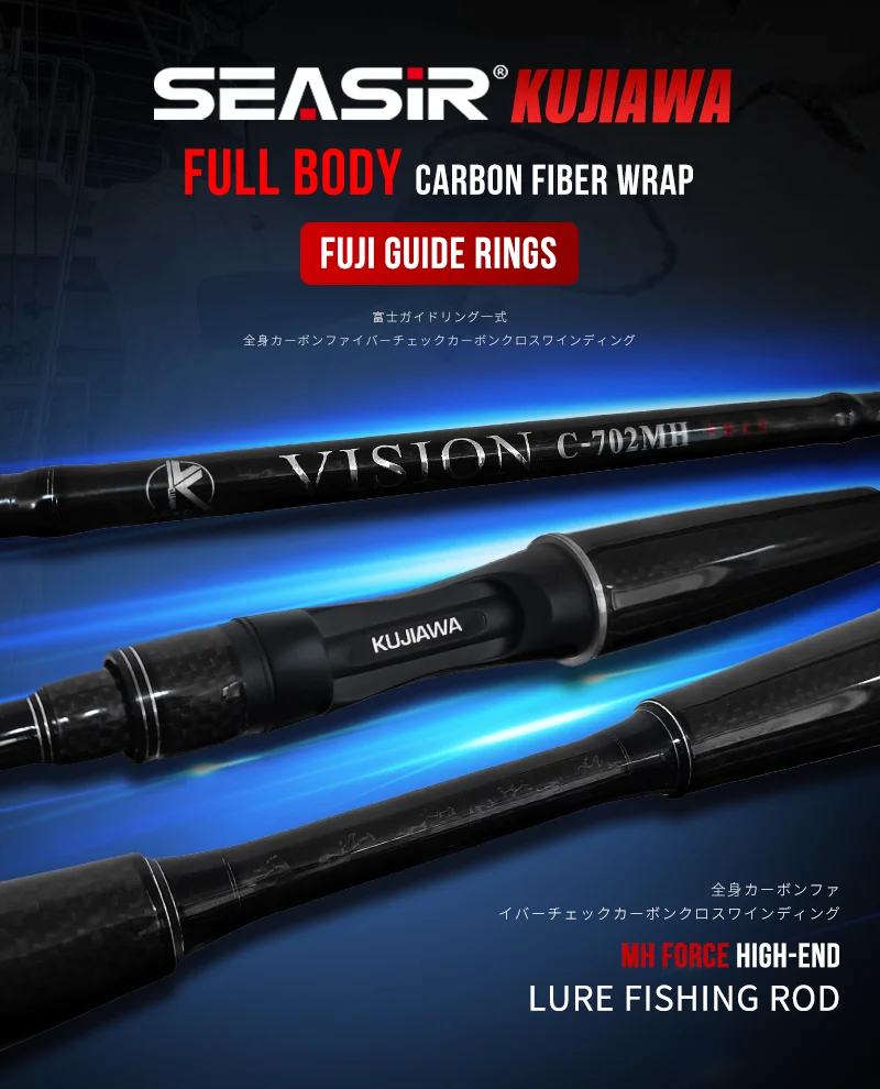 Rod Seasir Cast X: Fast Action Fishing Rod Review - View #3