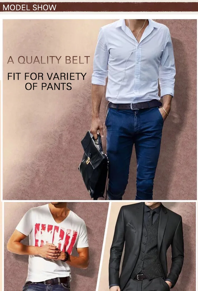 High-Quality Men's Work Business Belt main image 0