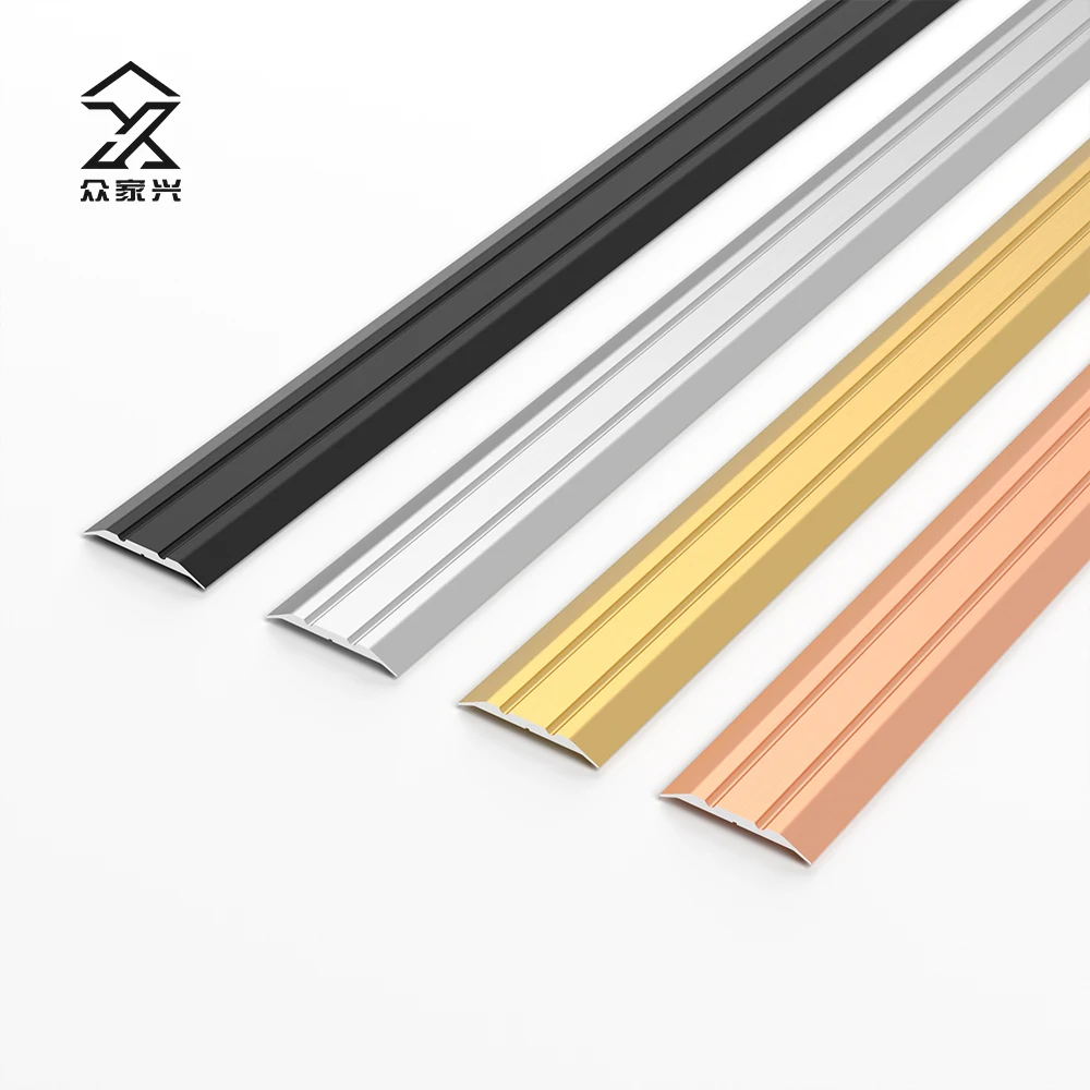 Floor Threshold Accessories Aluminum Alloy Edge Trim profile Tile Trim Strip Flooring Trims