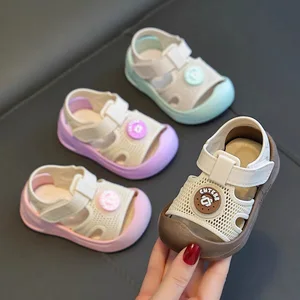 New Non-slip Super Cute Cartoon Soft Soled Toddler Shoes Baby Walking Shoes Outdoor Sandals for Children