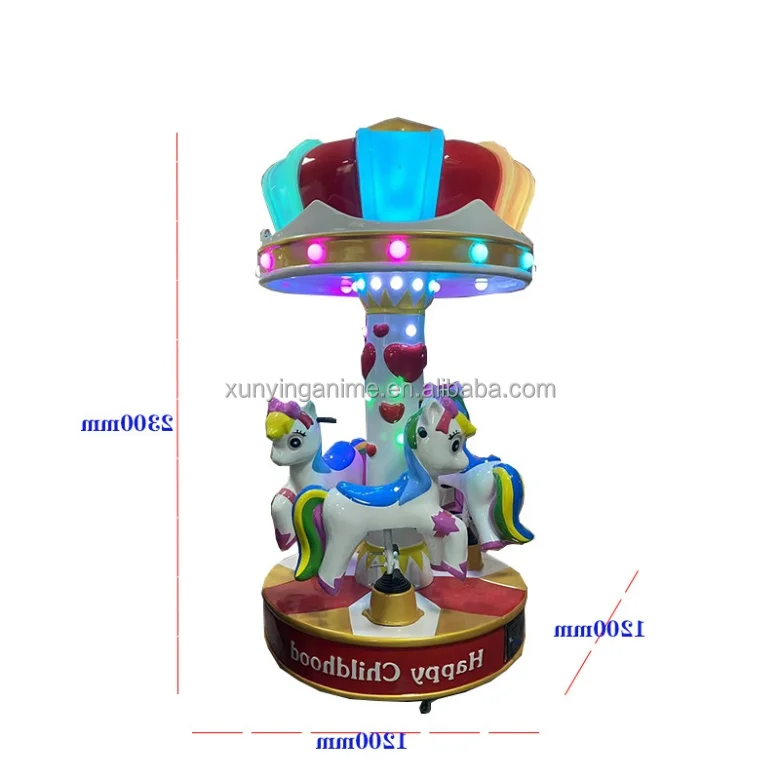 Children Carousel Amusement Park Carousel Horse Carousel Ride - Buy ...